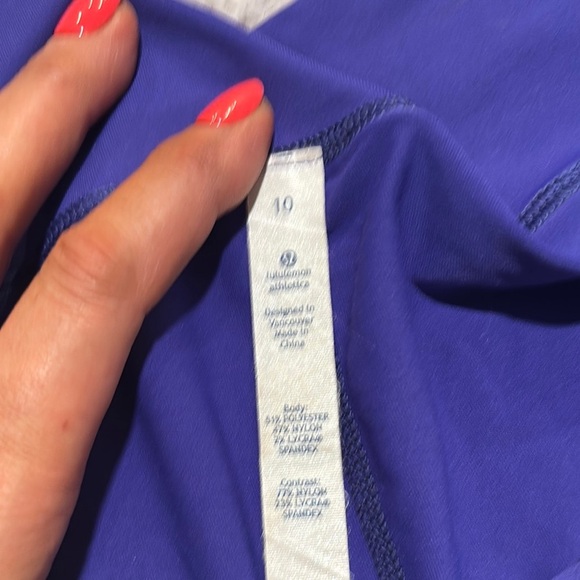 Lululemon Athletica Vibrant Purple Skort - Picture 10 of 10